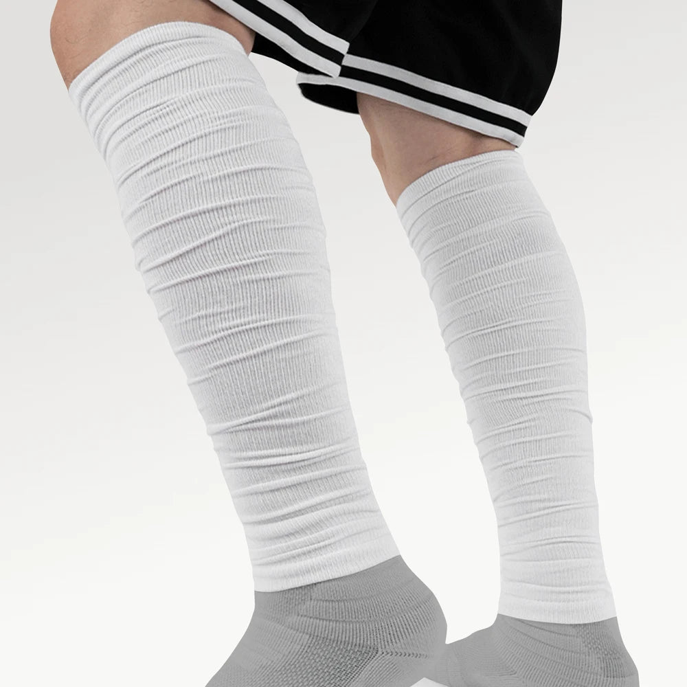 Extra Long Convertible Footsocks Leg Warmers Compression