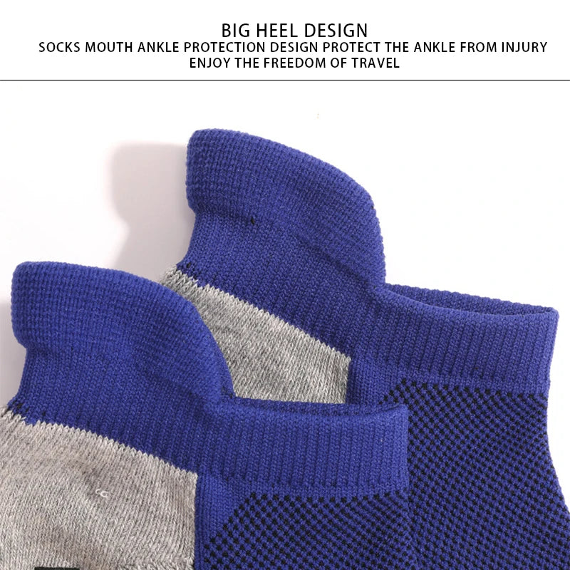 Unisex Football Ankle Socks Non Slip Silicone Bottom