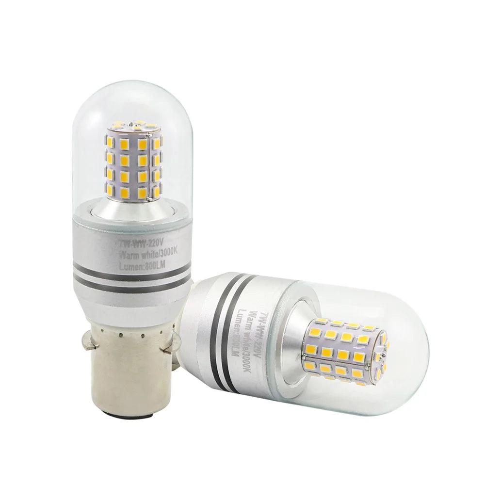 Ampoule LED E27 P28S Navigation Light Bulbs 9W Universal 10-30V 100-240V Boat Lighting 360 Degree Beam Long Lifespan Pack of 2