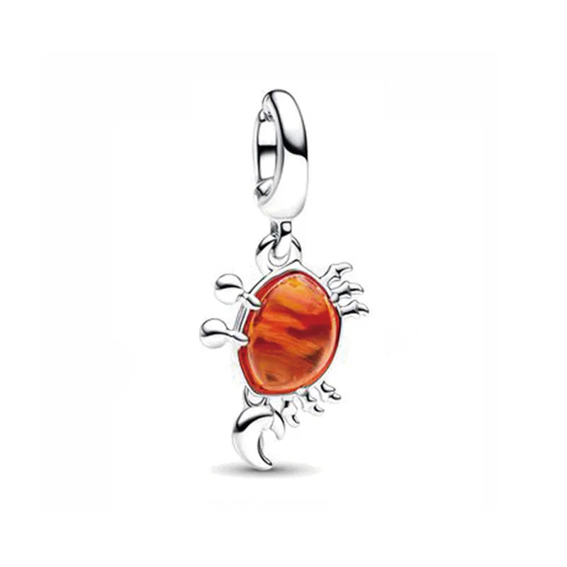 925 Silver Dress Pendant Charms for European Bracelets P1630