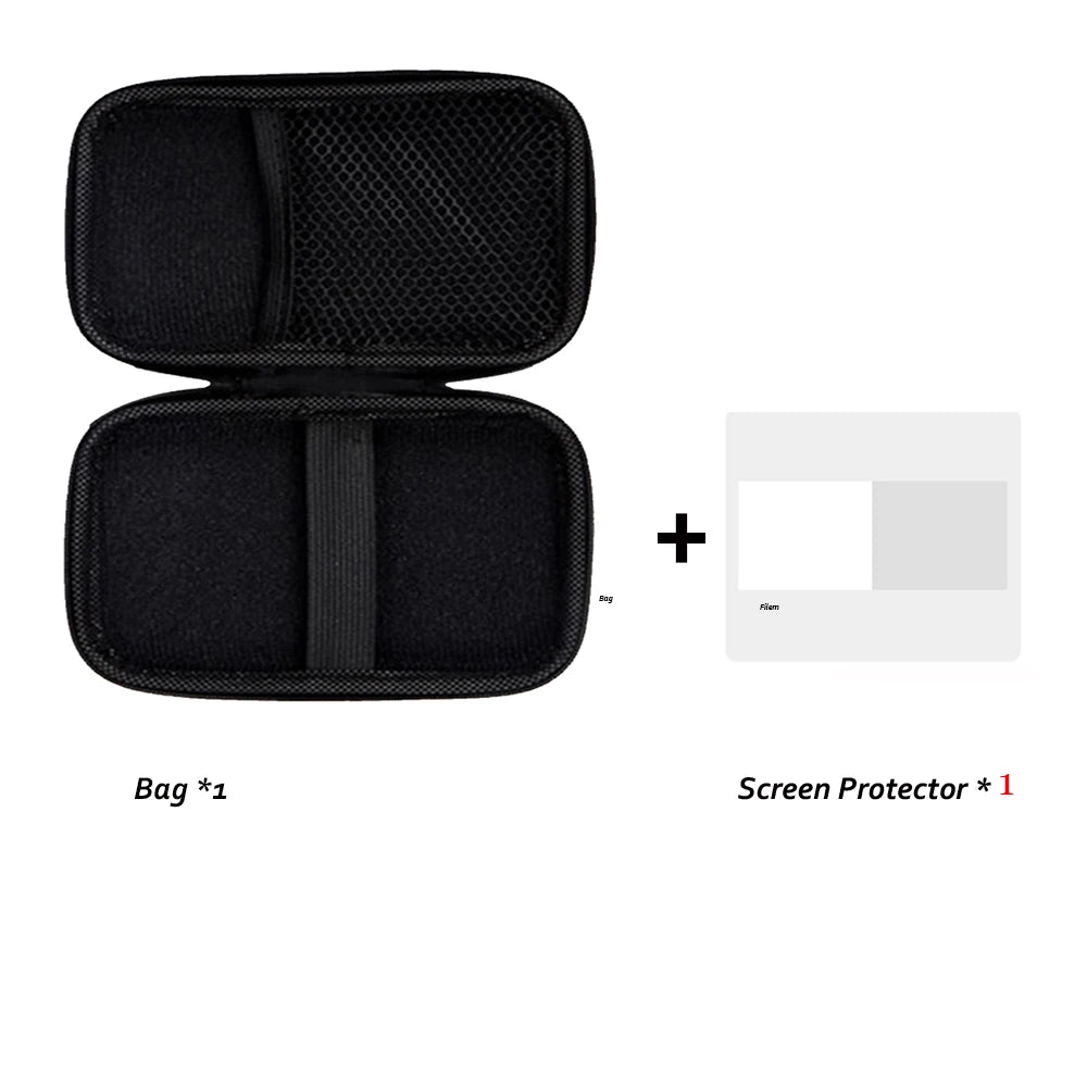 Anbernic RG405M Protective Travel Case Bag For Retro Handheld Console Compact 18 By 8 By 1.5 Cm Water Resistant