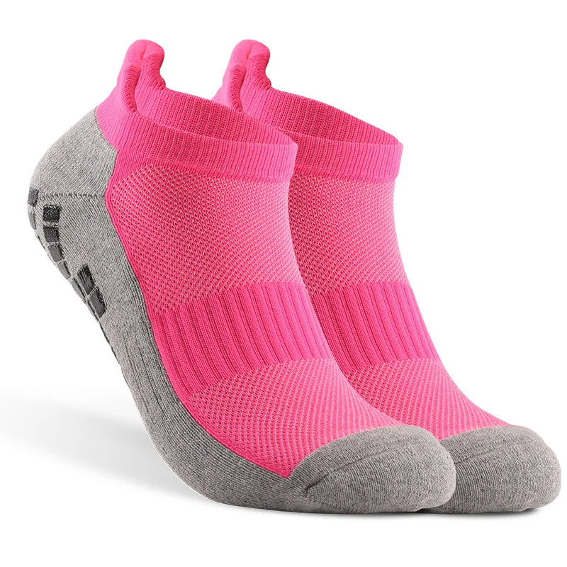 Unisex Football Ankle Socks Non Slip Silicone Bottom
