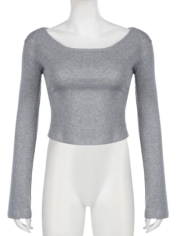 Dozw Hooded Cropped Tee for Women Y2K Streetwear Cotton