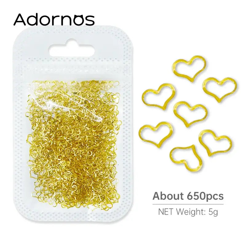 Resin Filling Metal Rivet Moon Stars Nail Art Decorations Mixed Beach Ocean Style Jewelry DIY Charms 5g-XYLD-13