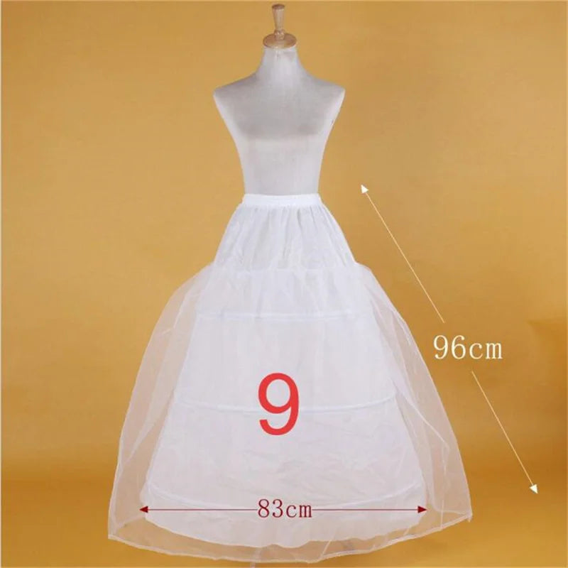 Elegant Customizable Wedding Petticoat Slip with 11 Versatile Styles