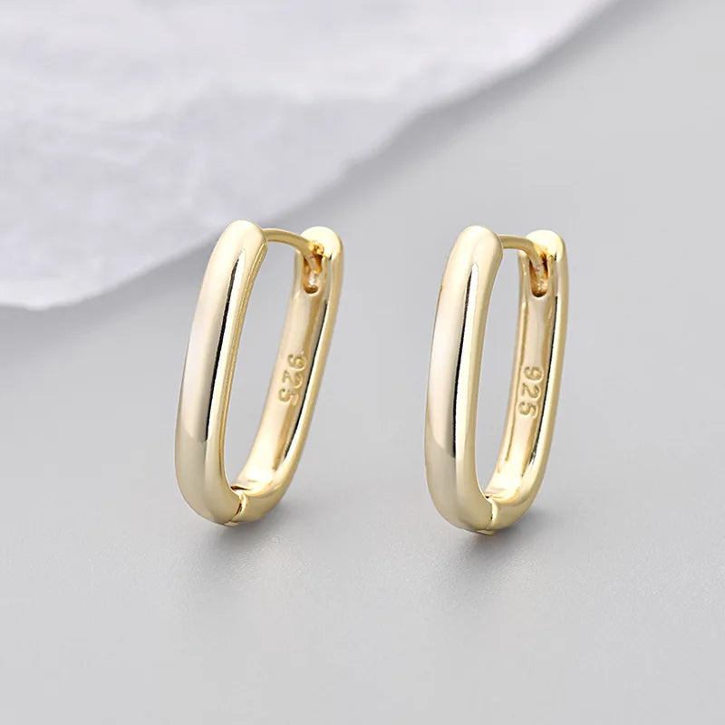 Elegant Double Circle Copper Earrings for Women - Fashionable Daily and Date Jewelry Gift