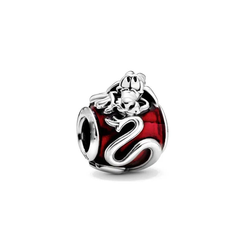 925 Silver Dress Pendant Charms for European Bracelets P393