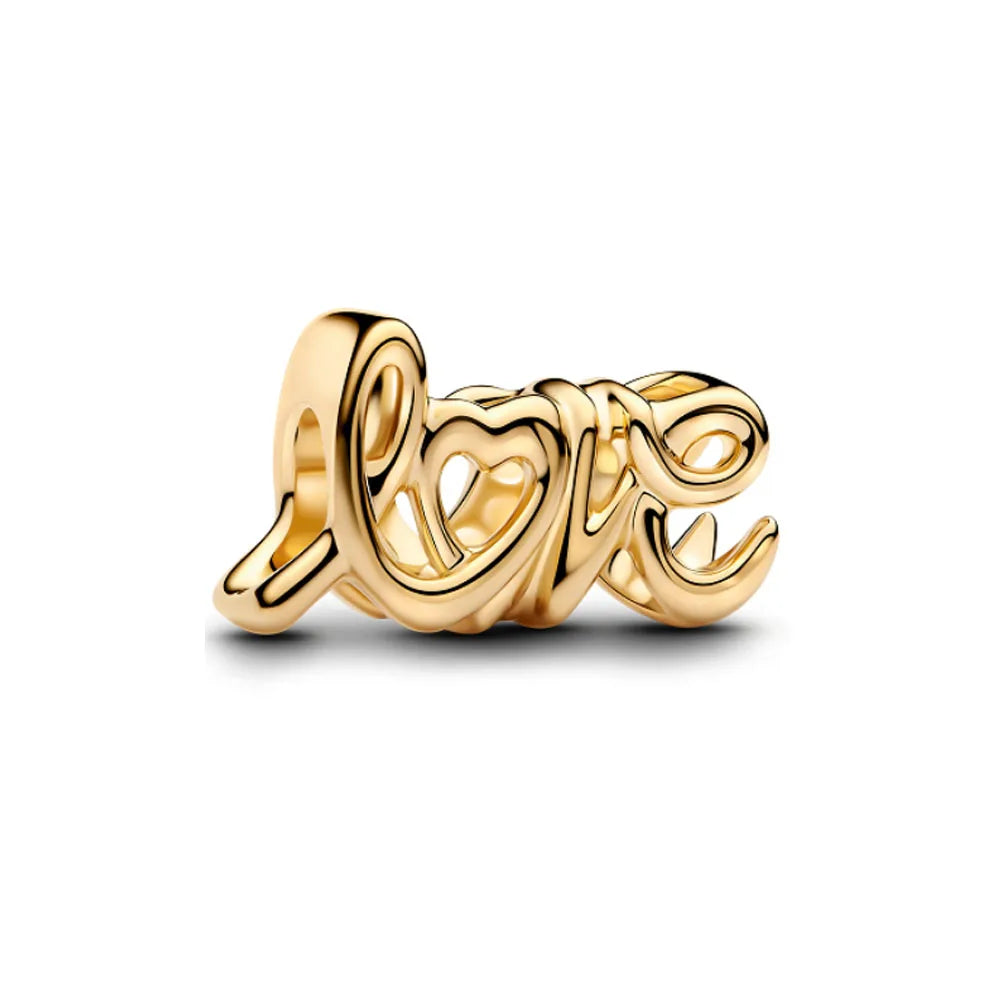 925 Silver Golden Rose Bow Beads Sun and Moon Pendant for European Original Bracelet DIY Exquisite Jewelry Accessories