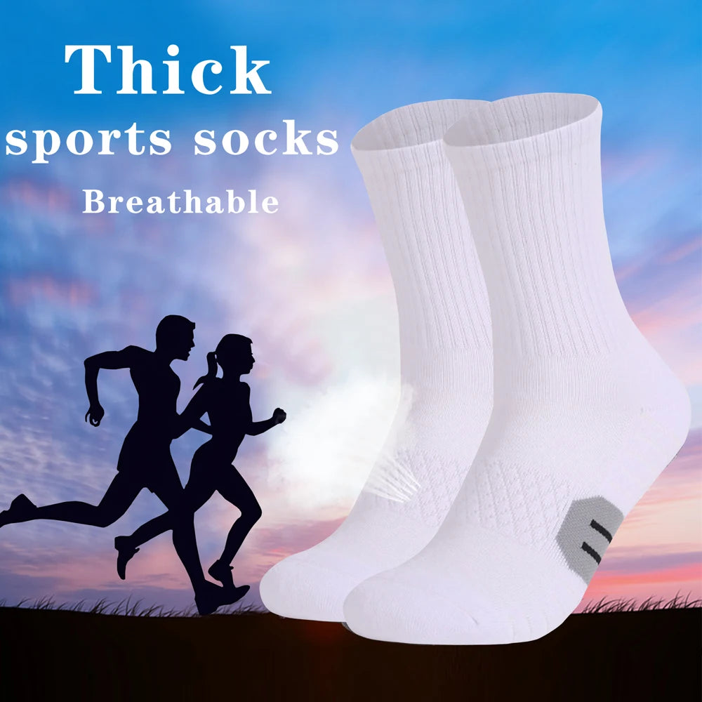 6 Pairs Mens Thermal Cotton Socks Odor Control Arch Support