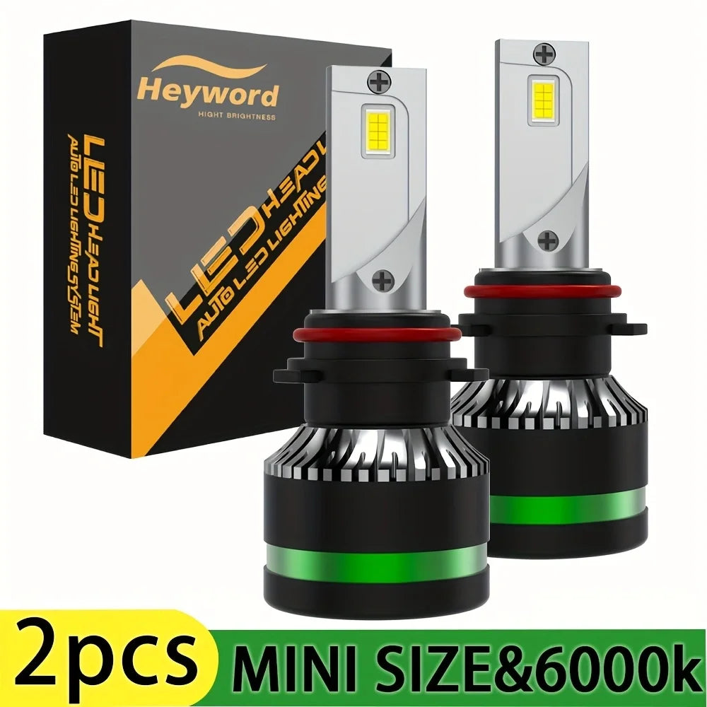 Heyword H4 H7 Universal 6000K 300W 30000LM LED Headlights