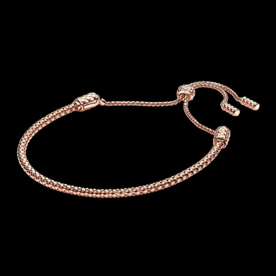 Avocado Double Dangle 925 Silver Heart Eternity Charm