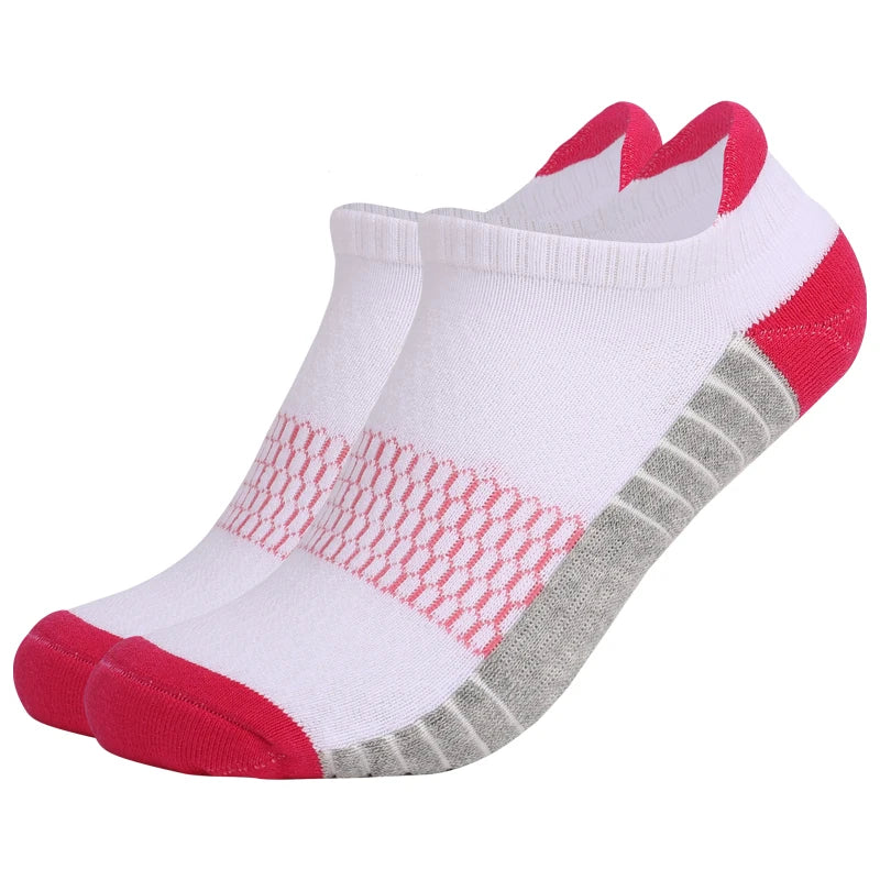6 Pairs Women Cushioned Sports Socks Anti Odor Arch Support