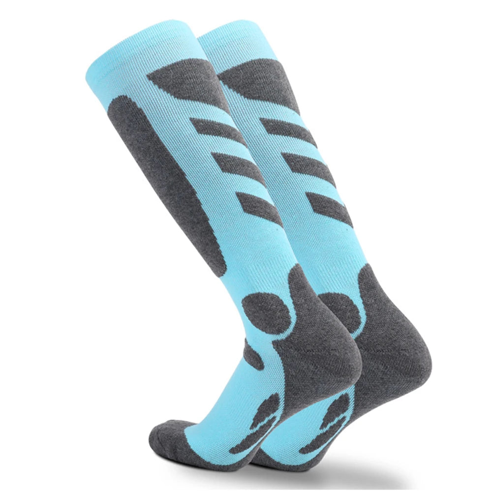 Womens Thermal Ski Socks Long Sporty For Cycling Running