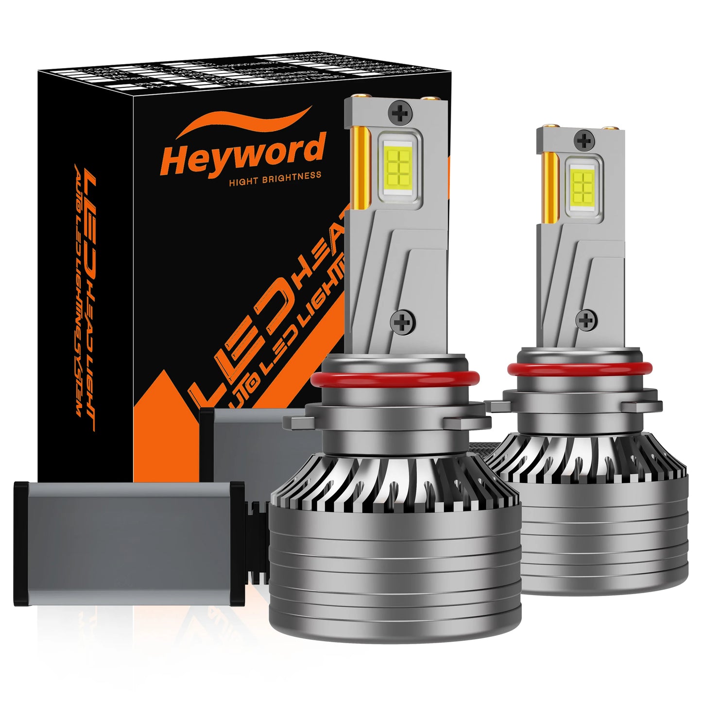 Heyword H7 60000LM LED Canbus 6000K Ultra Bright Headlight
