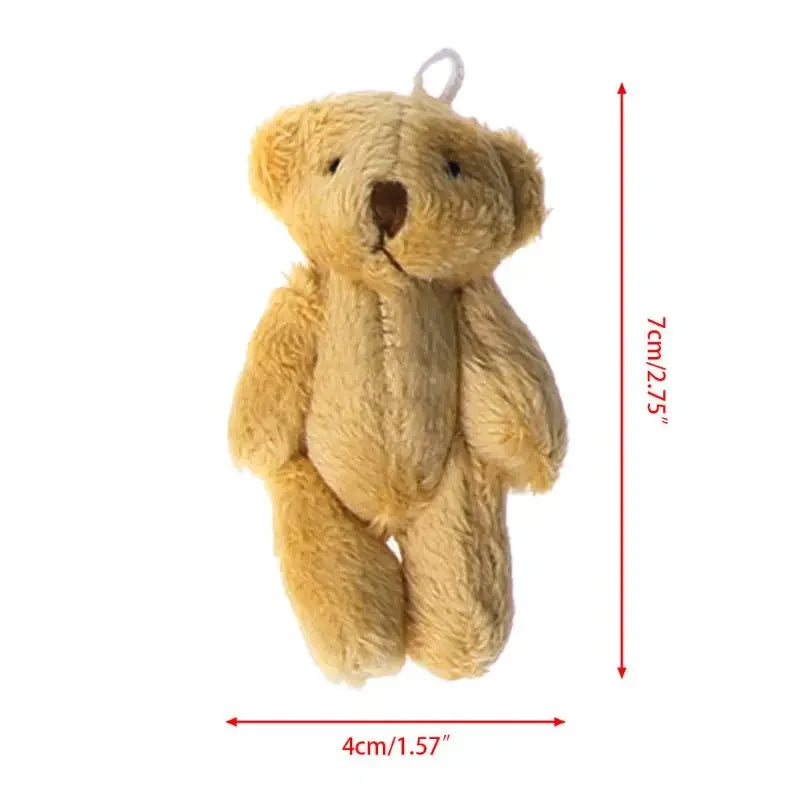 Mini Bear Toy Jewelry Holder - Stylish Hanging Accessory Organizer by JAVRICK