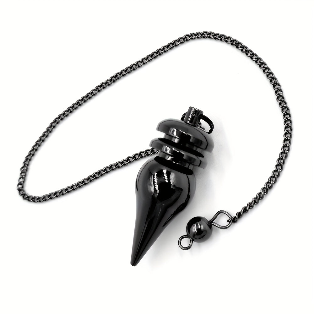 Elegant Copper Spirit Hunter Goddess Pendulum for Healing and Divination