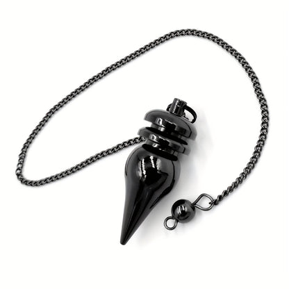 Elegant Copper Spirit Hunter Goddess Pendulum for Healing and Divination
