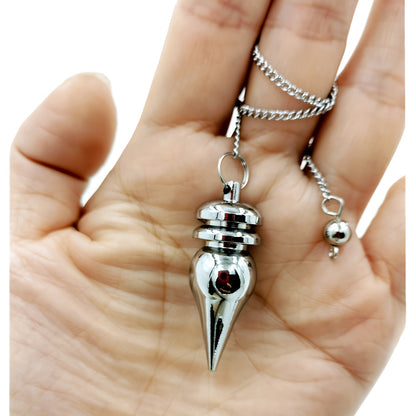 Elegant Copper Spirit Hunter Goddess Pendulum for Healing and Divination