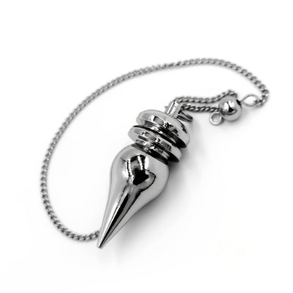 Elegant Copper Spirit Hunter Goddess Pendulum for Healing and Divination