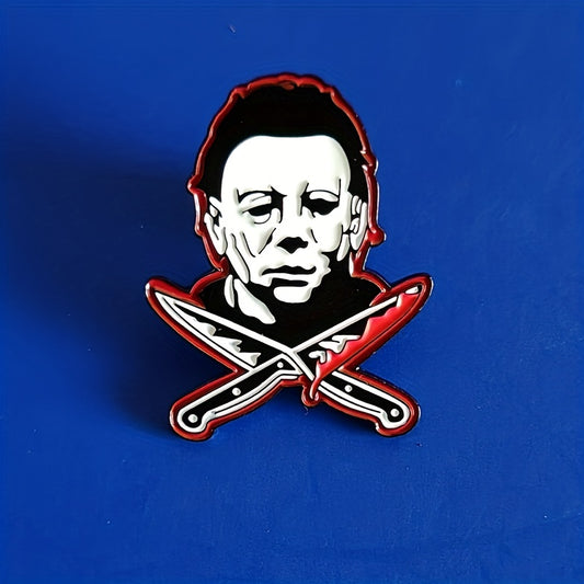 Halloween Gothic Ghost Baby Enamel Brooch Pin for Backpack and Clothing