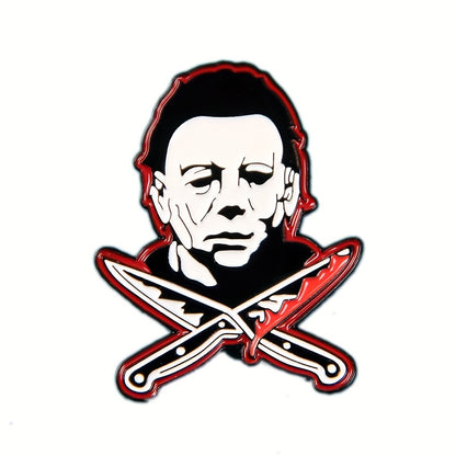 Halloween Gothic Ghost Baby Enamel Brooch Pin for Backpack and Clothing