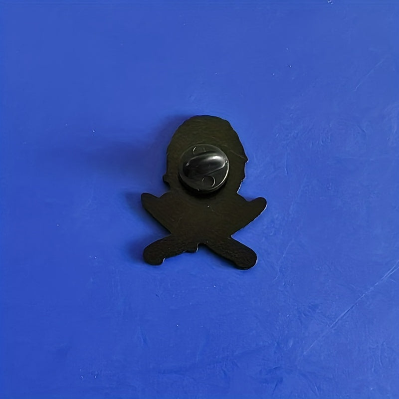 Halloween Gothic Ghost Baby Enamel Brooch Pin for Backpack and Clothing