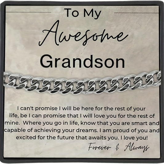 Trendy Classic Stainless Steel Chain Necklace Jewelry Set for Men and Women with Gift Box