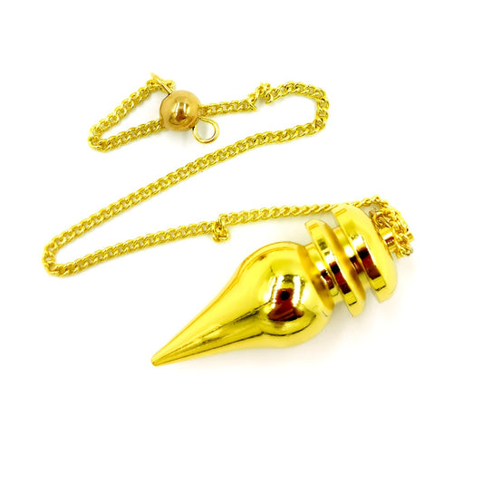 Elegant Copper Spirit Hunter Goddess Pendulum for Healing and Divination