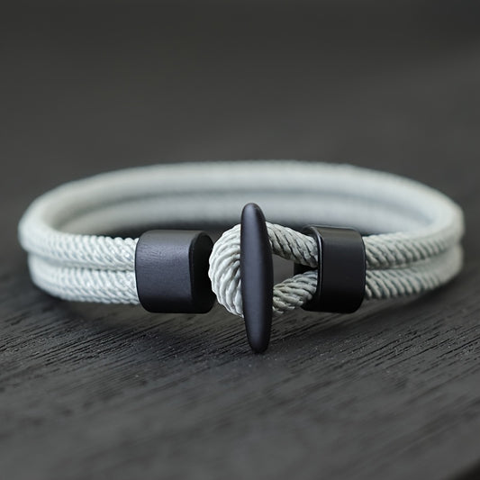 Simple Design Milan Rope Bracelet Handmade Nylon Survival Armband for Camping