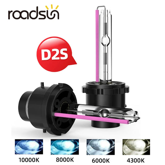 Xenon D2S HID Headlights Kit 35W Power Multiple Kelvin Options Easy Installation Pack of 2