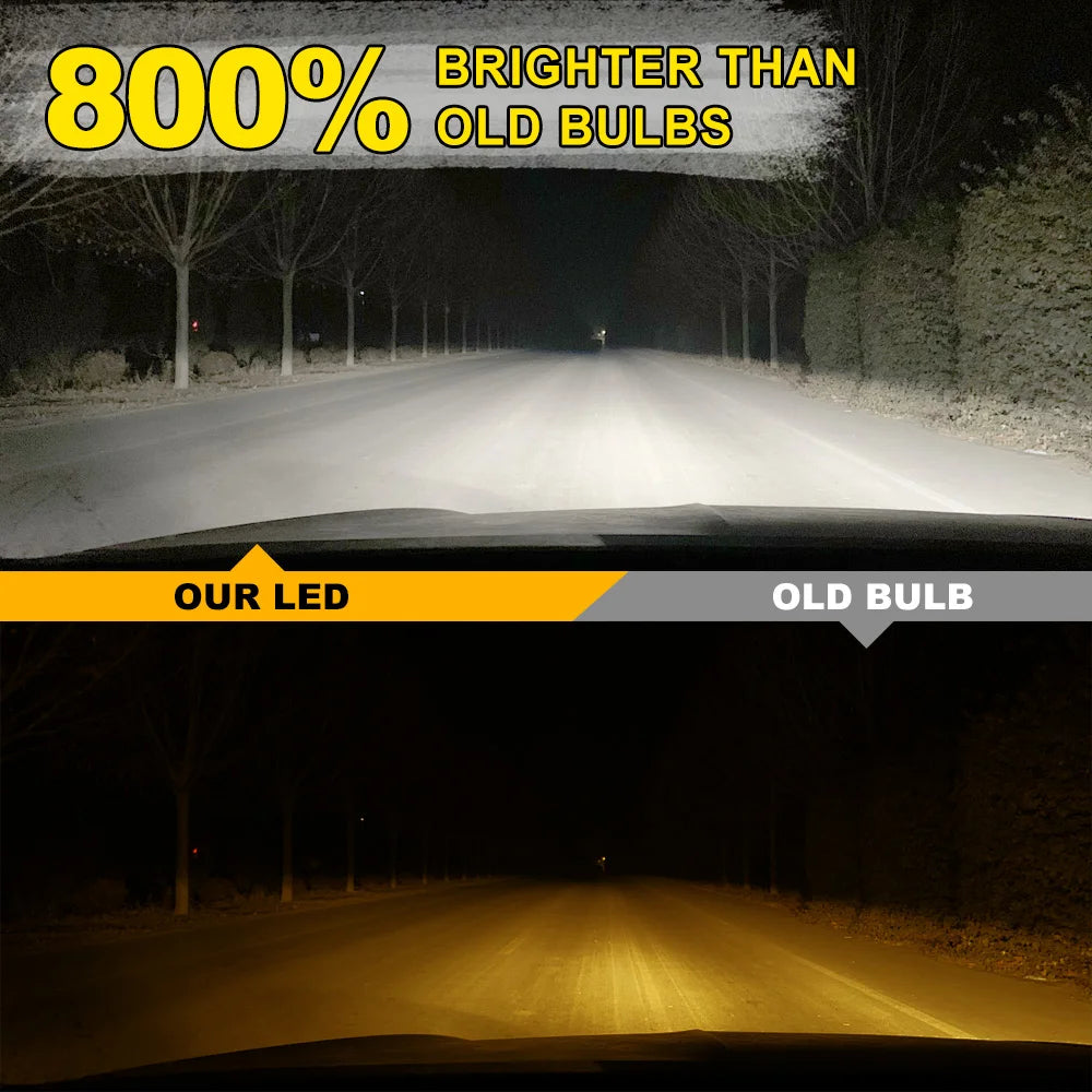 PSX26W LED Fog Light Bulbs for Chevy Suburban 2015 to 2020 6000K White 2 Pack