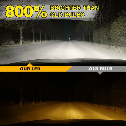PSX26W LED Fog Light Bulbs for Chevy Suburban 2015 to 2020 6000K White 2 Pack