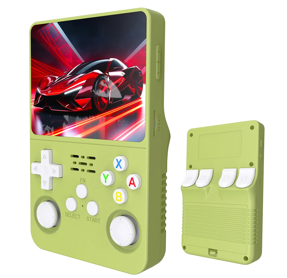 BOYHOM R36S Retro Handheld Game Console 3.5 Inch IPS Linux Pocket Player 64GB 10000 Classic Games