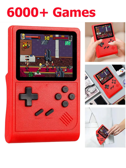 GB300 Portable Handheld Game Player 3.0 Inch Screen TV Output Retro Console Built In 8GB With Over 6000 Classic Games