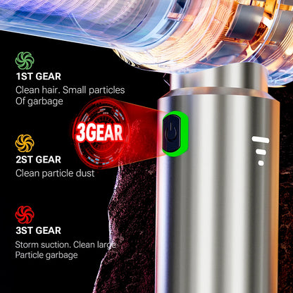 SZUK Wireless Mini Car Vacuum Cleaner 985000Pa Powerful Suction Handheld Portable with HEPA Filter Wet and Dry Cleaning