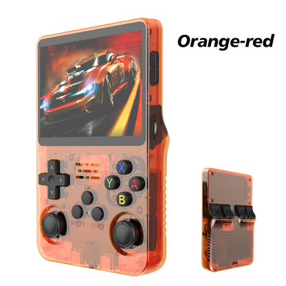 BOYHOM R36S Retro Handheld Game Console 3.5 Inch IPS Linux Pocket Player 64GB 10000 Classic Games