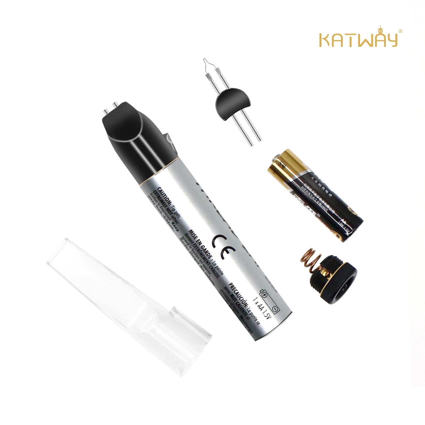 Katway Thread Zap Welding Wax Pen for Melting Crayon Stitching Hand Sewing Leather Craft