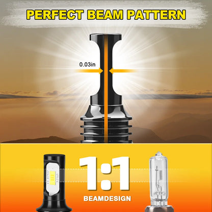PSX26W LED Fog Light Bulbs for Chevy Suburban 2015 to 2020 6000K White 2 Pack