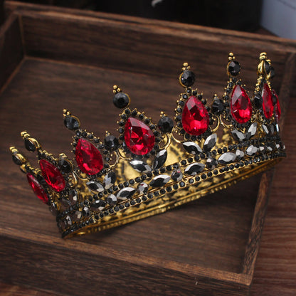 Elegant Crystal Tiara Crown Rhinestone Diadem for Weddings and Pageants
