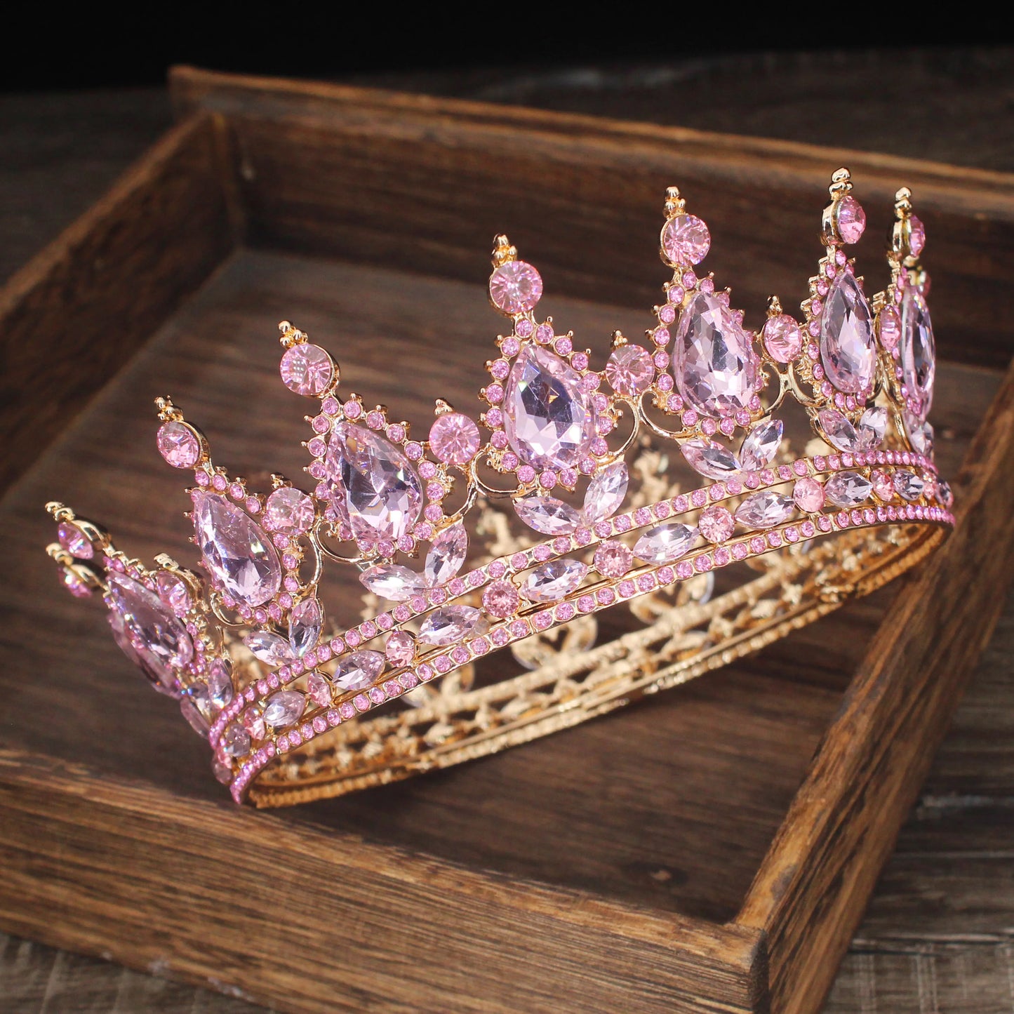 Elegant Crystal Wedding Tiaras and Crowns for Bridal and Pageant Royalty