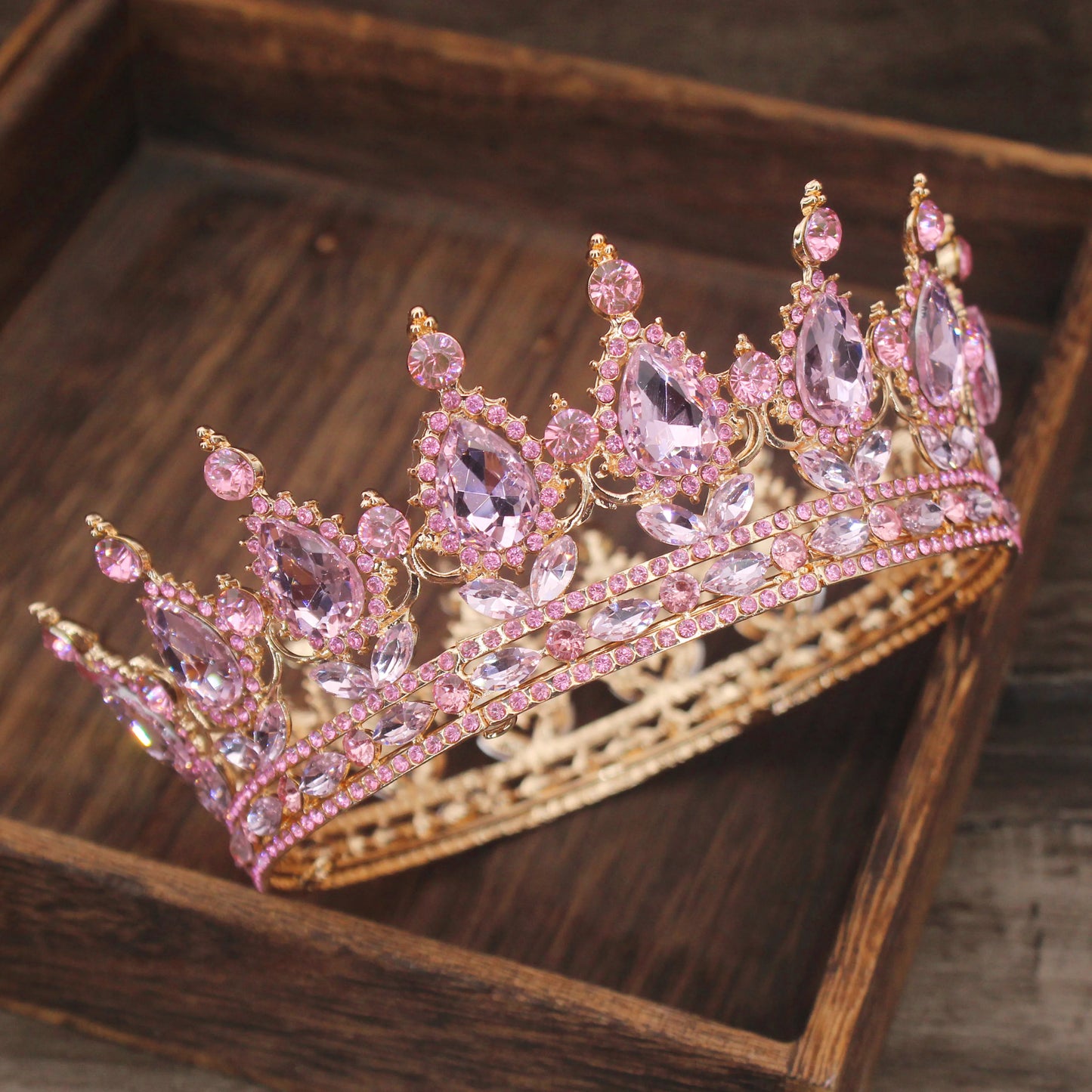 Elegant Crystal Wedding Tiaras and Crowns for Bridal and Pageant Royalty