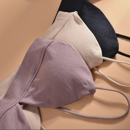 Summer Women French Triangle Seamless Wireless Bralette