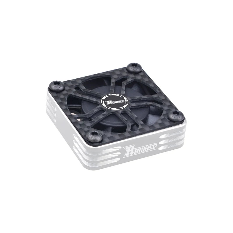 Rocket Carbon Cooling Fan Cover 40x40MM 30x30MM RC Protection