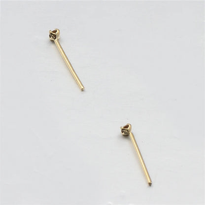 20 Piece Set of 1.5mm Crystal Nose Studs in Gold and Silver - Trendy Body Jewelry for Stylish Piercings