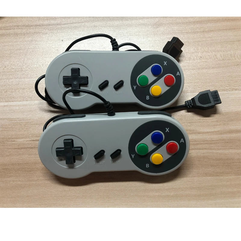 9 Pin Gamepad Controller For NES SNES SFC Compatible With COOLBABY HD621 HD821 8 Bit Retro Wired Controller