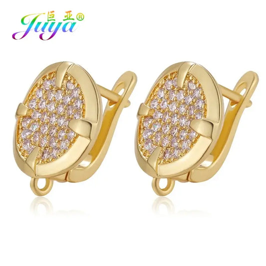 Juya 18K Gold Plated Earwire Hooks for DIY Fashion Jewelry