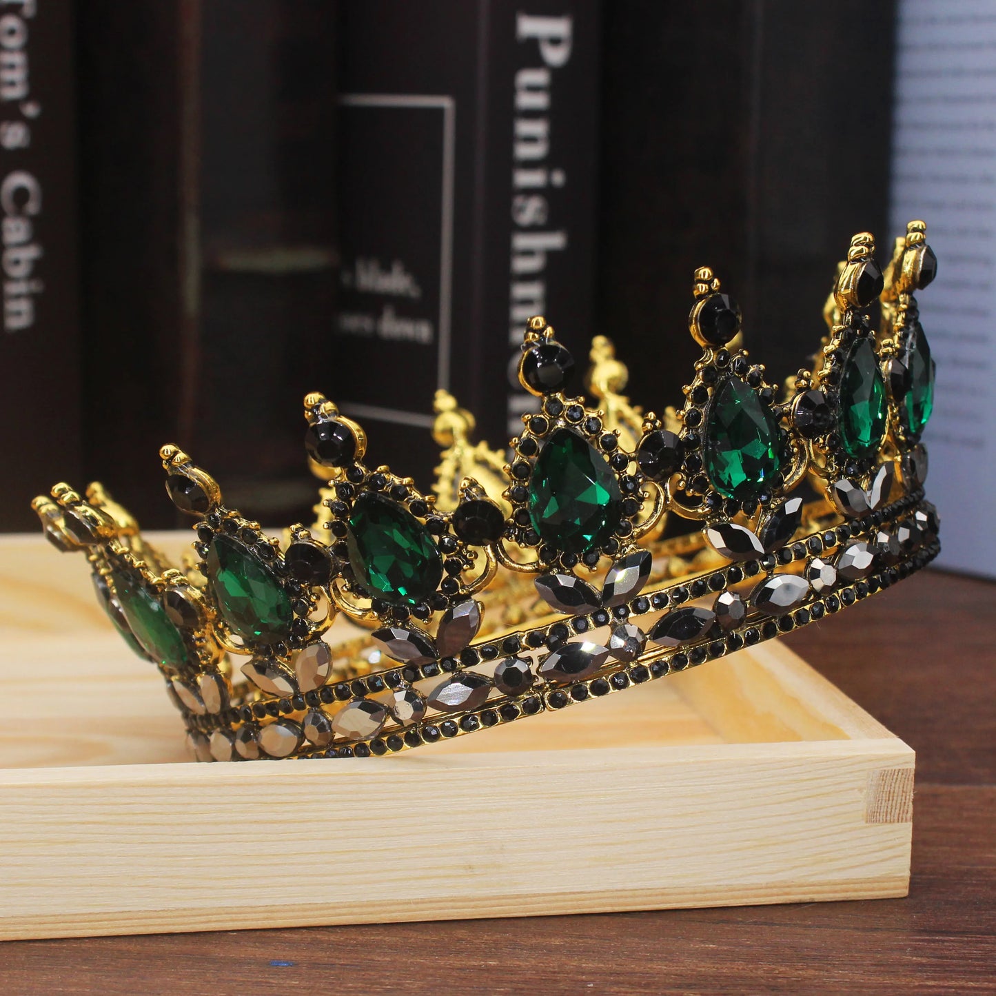 Elegant Crystal Tiara Crown Rhinestone Diadem for Weddings and Pageants