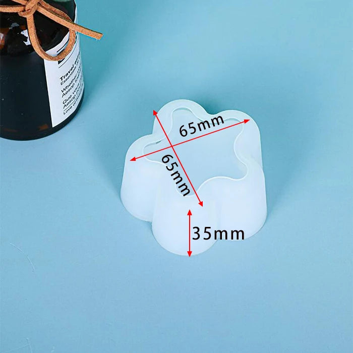 Heart Shape Silicone Jewelry Casting Mold for DIY Crafting and Accessories