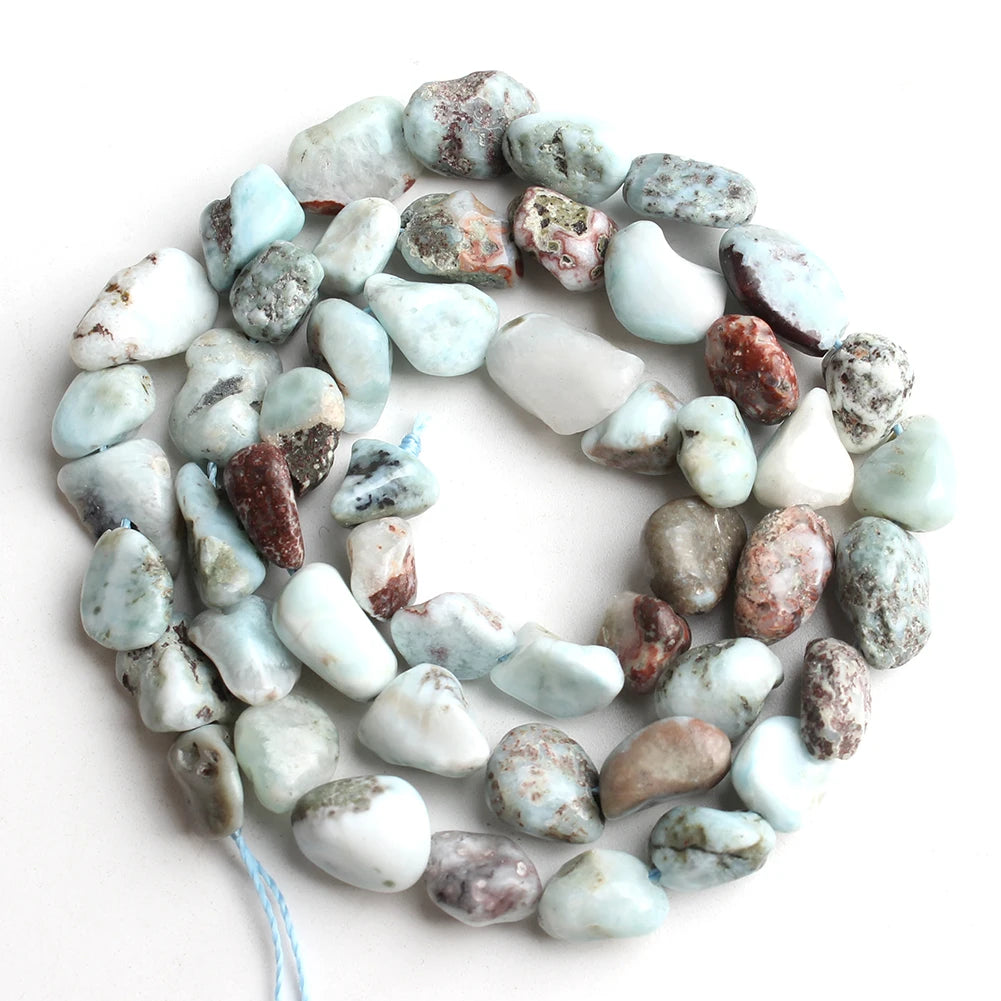 Vibrant Mixed Color Irregular Gemstone Beads for DIY Jewelry Crafting 15-Inch Strand