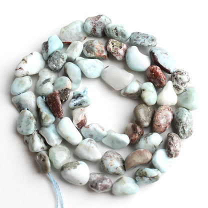 Vibrant Mixed Color Irregular Gemstone Beads for DIY Jewelry Crafting 15-Inch Strand